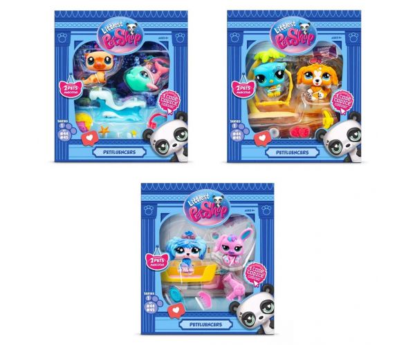 Littlest Pet Shop: Petfluencer szett 2db-os csomag többféle 1db