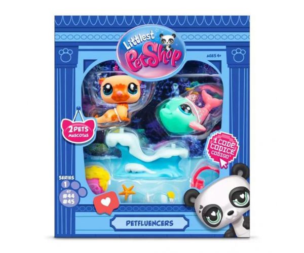 Littlest Pet Shop: Petfluencer szett 2db-os csomag többféle 1db