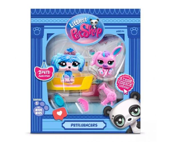 Littlest Pet Shop: Petfluencer szett 2db-os csomag többféle 1db