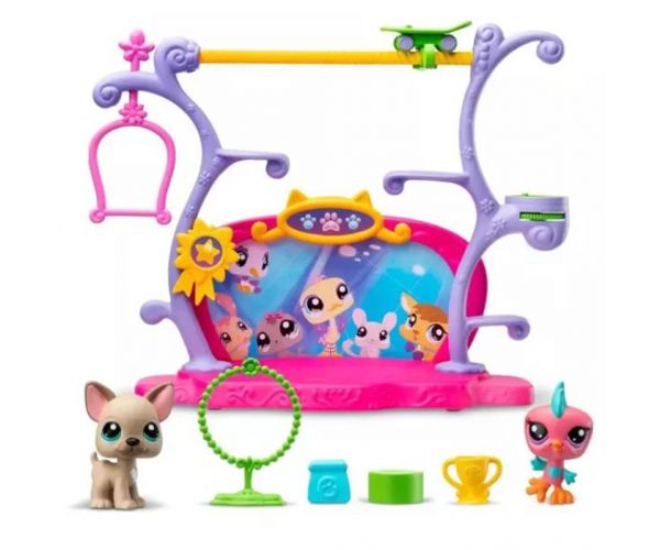 Littlest Pet Shop: Tehetséges állatok játékszett 2 db figurával, 1. széria