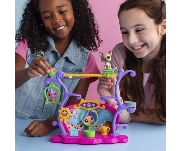Littlest Pet Shop: Tehetséges állatok játékszett 2 db figurával, 1. széria