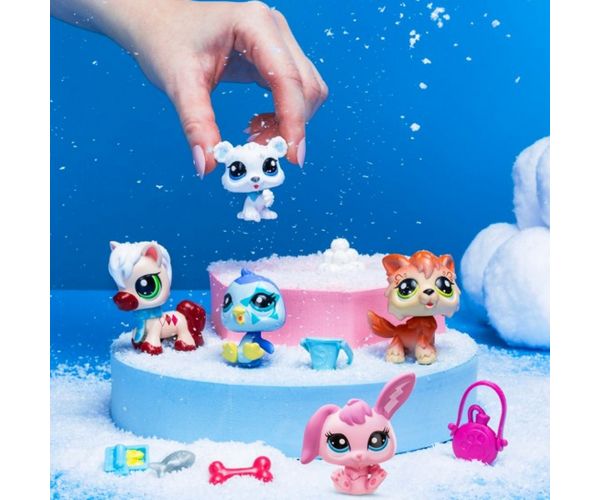 Littlest Pet Shop: Téli barátok 5db-os figura csomag 2.széria