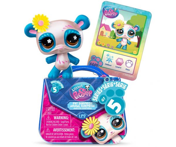 Littlest Pet Shop meglepetés figura kiegészítőkkel 5. széria
