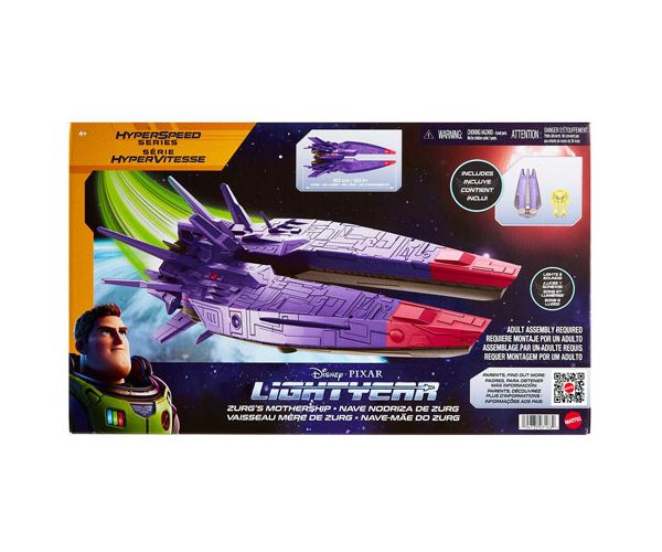 Lightyear: Zurg anyahajó játékszett - Mattel