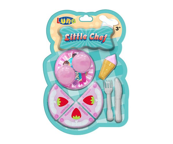Little Chef Kis étkezős szett 36x24cm 2féle 1db