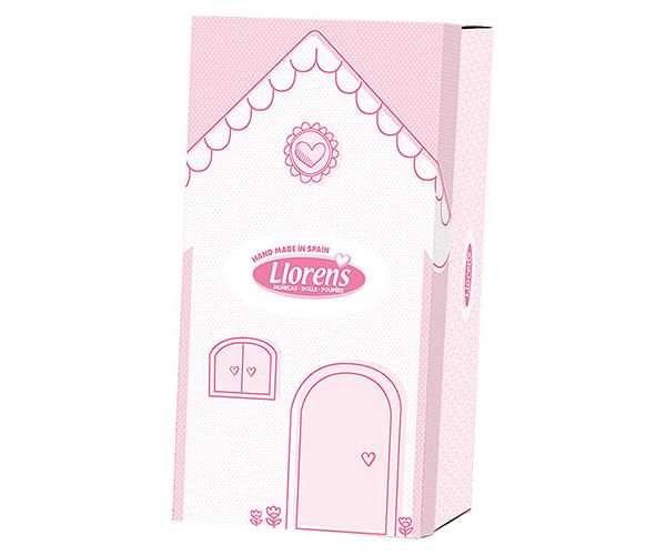 Llorens: Bebito újszülött 26cm-es baba zsákban