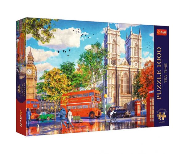Londoni utcakép 1000db-os prémium puzzle - Trefl
