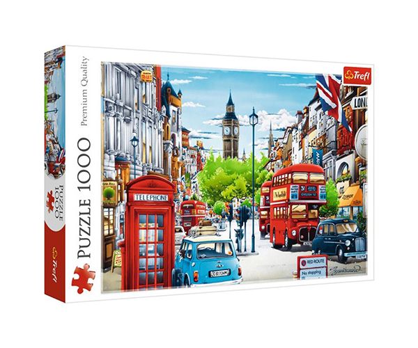 Londoni utca 1000db-os puzzle - Trefl