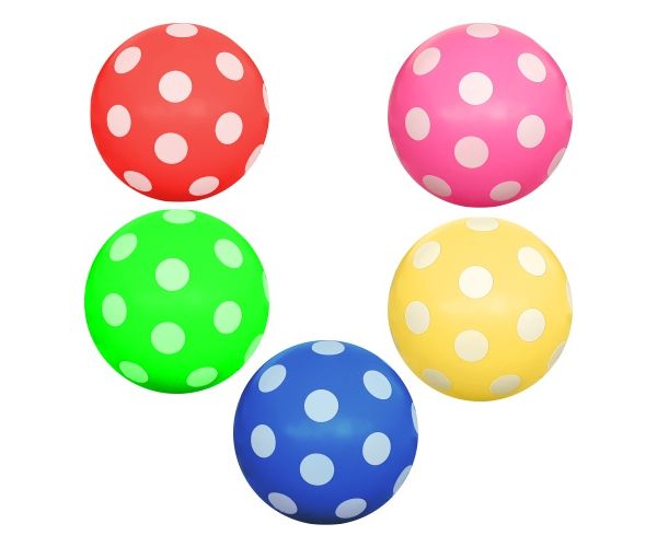 Pöttyös labda 22cm-es