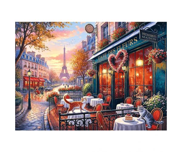 Love Story Szerelem Párizsban 500db-os Prémium plus quality puzzle - Trefl