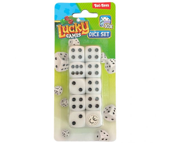 Lucky Games: 10 db-os dobókocka szett