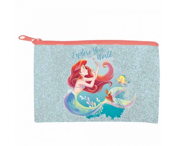 Luna: Disney Hercegnők - Ariel írószer szett PVC táskában