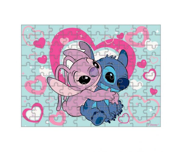 Luna: Disney Stitch 100db-os sötétben világító puzzle