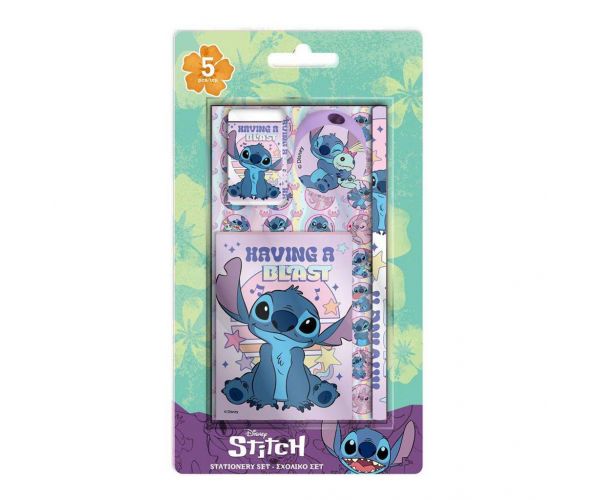 Luna: Disney Stitch 5db-os írószer szett