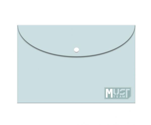 Luna: Must patentos mappa A/4-es pasztell kék színben