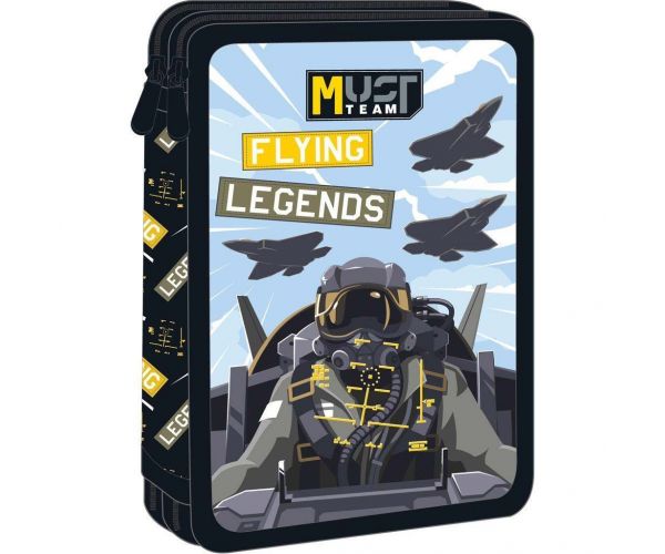 Luna: Flying Legends 2 szintes töltött tolltartó