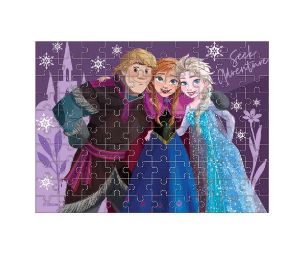Luna: Jégvarázs 100db-os sötétben világító puzzle