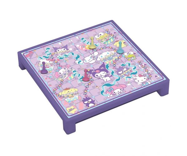 Luna: Hello Kitty 2 az 1-ben társasjáték – Négyet egy sorba és Kígyók és Létrák