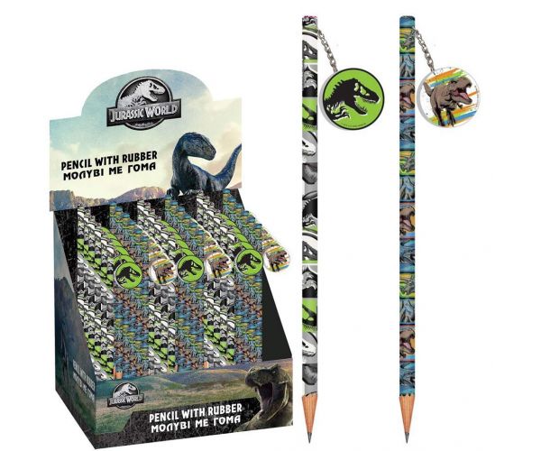 Luna: Jurassic World grafitceruza radírral, kétféle változatban 1db