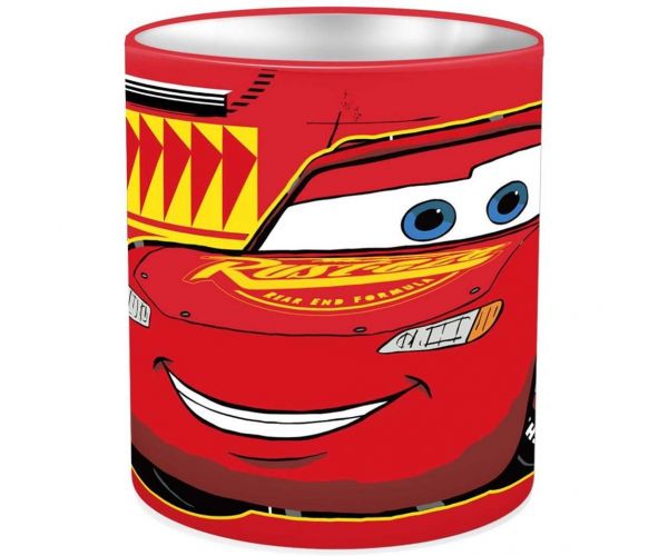 Luna: Villám McQueen fém hengeres írószertartó 10x11cm