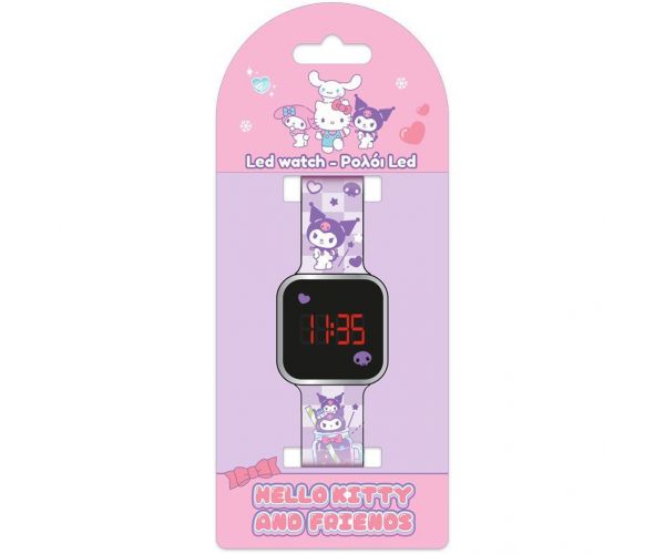 Luna: Kuromi LED-es karóra