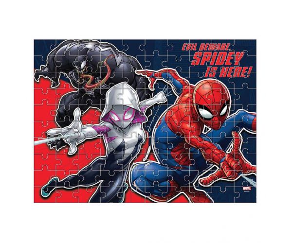 Luna: Marvel Pókember 100db-os sötétben világító puzzle