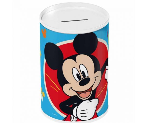 Luna: Mickey egér henger alakú fém persely 10x15cm