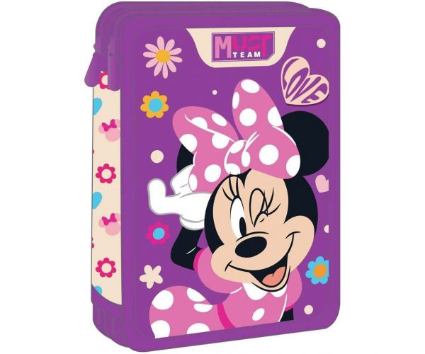 Luna: Minnie Love 2 szintes töltött tolltartó
