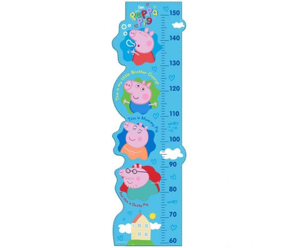 Luna: Peppa malac színezhető magasságmérő 25db-os maxi puzzle