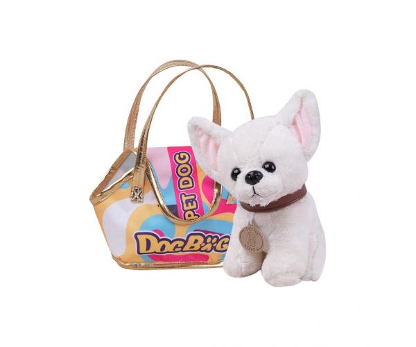 Luna: Pet Family Kiskutya plüss kutyatáskában 20cm