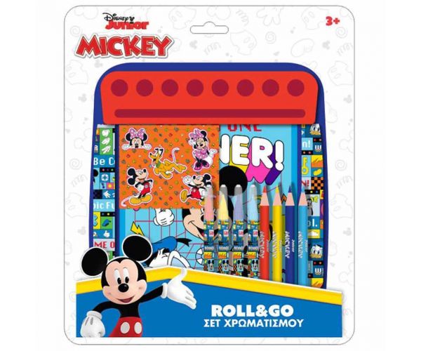 Luna: Roll&Go Mickey Egér színező szett