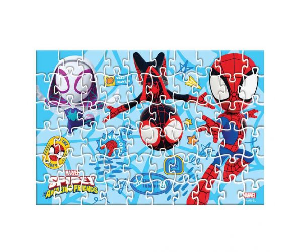 Luna: Spidey 2az1-ben 60db-os puzzle és Póki figura