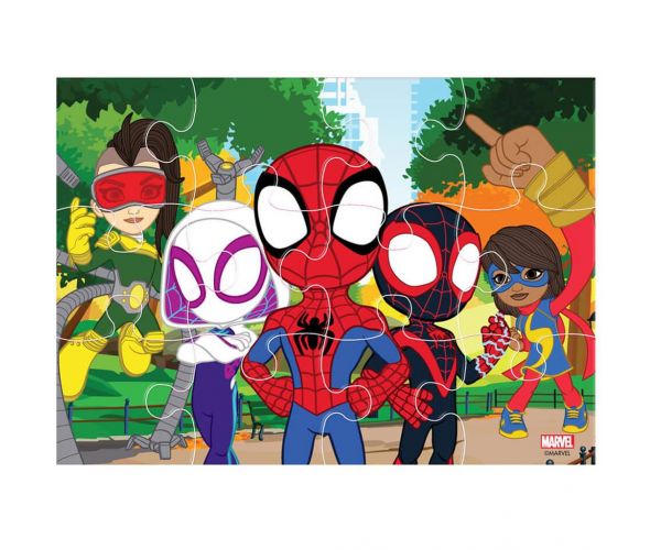 Luna: Spidey 4 az 1-ben 12-15-20-24 db-os puzzle