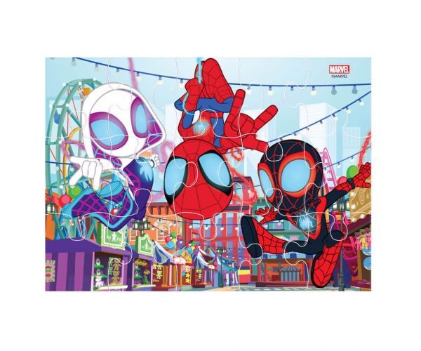 Luna: Spidey 4 az 1-ben 12-15-20-24 db-os puzzle