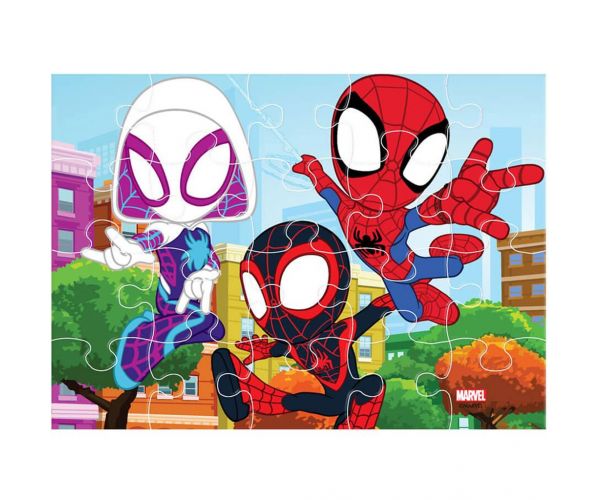 Luna: Spidey 4 az 1-ben 12-15-20-24 db-os puzzle