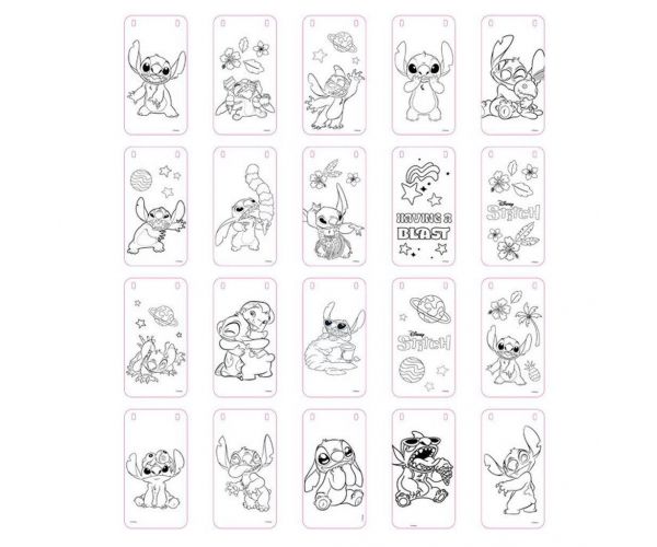 Luna: Stitch 27db-os kreatív színező szett
