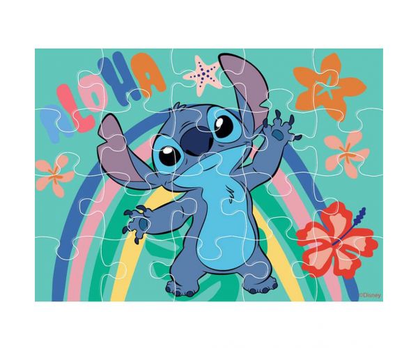 Luna: Stitch 4az1-ben puzzle szett