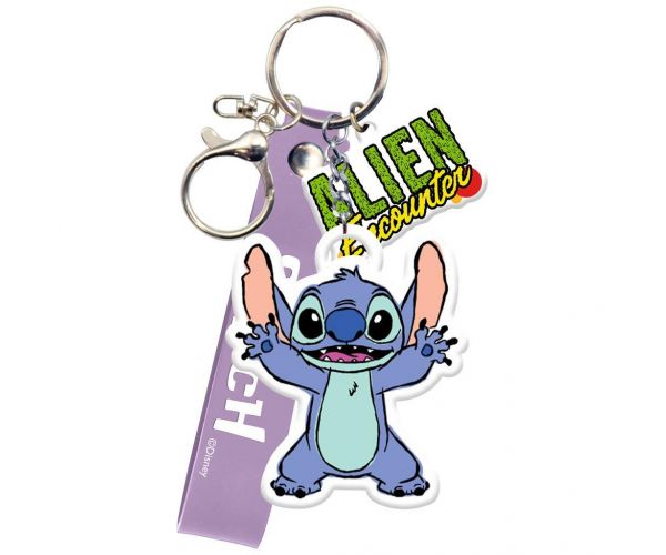 Luna: Mosolygós Stitch kulcstartó figura