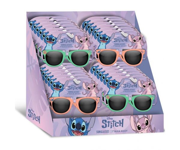 Luna: Stitch és Angel mintás napszemüveg 2 féle változatban 1db
