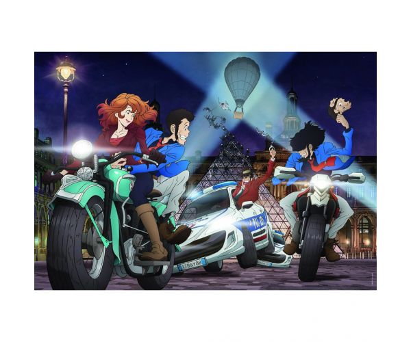 Lupin the 3rd - Párizsi üldözés 1000db-os puzzle - Clementoni