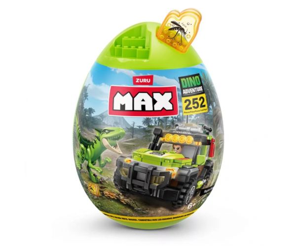 MAX Dino Adventure Dinó tojás kapszula 252db-os