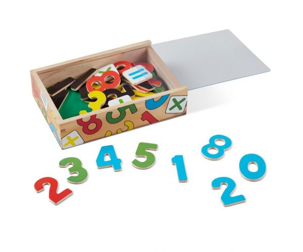 Mágneses fa számok készségfejlesztő játékszett tárolódobozban - Melissa & Doug
