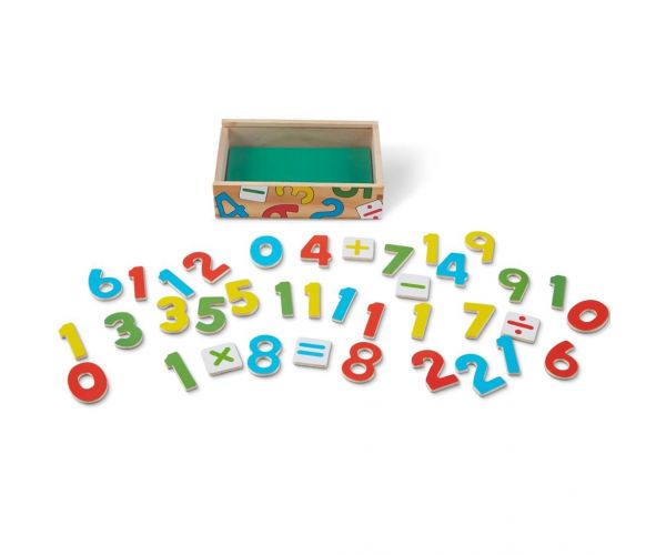 Mágneses fa számok készségfejlesztő játékszett tárolódobozban - Melissa & Doug