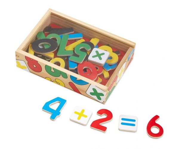 Mágneses fa számok készségfejlesztő játékszett tárolódobozban - Melissa & Doug