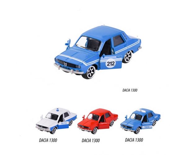 Majorette: Dacia 1300 többféle változatban 1db - Simba Toys