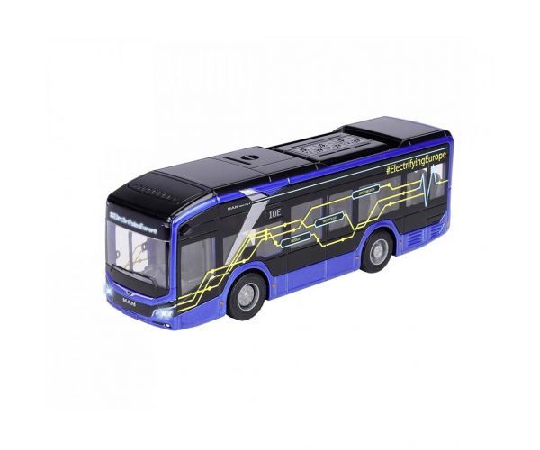 Majorette: MAN Lion's City 10E busz fénnyel és hanggal - Simba Toys