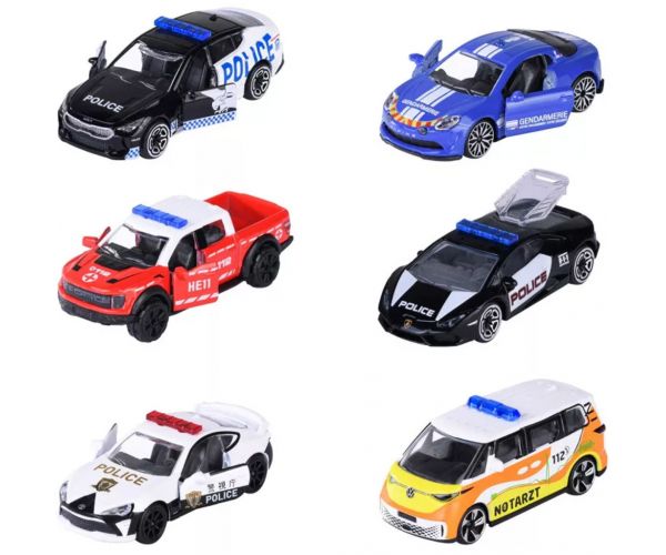 Majorette: Rescue World gyűjthető kisautó többfelé változatban 1/64 1db - Simba Toys