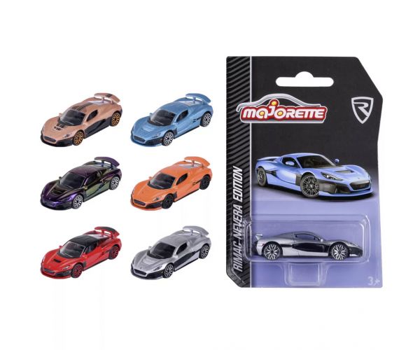 Majorette: Rimac Nevera Edition fém autómodellek többféle változatban 1/64 1db