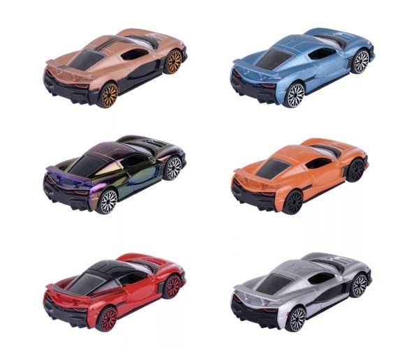 Majorette: Rimac Nevera Edition fém autómodellek többféle változatban 1/64 1db