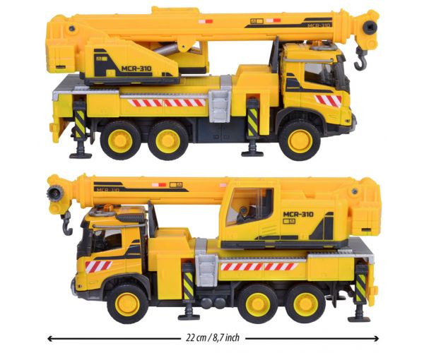 Majorette: Volvo darus teherautó fénnyel és hanggal 22 cm - Simba Toys